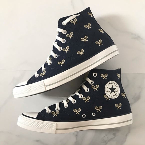 Converse Men's Chuck Taylor All Star High'Clubhouse - Tennis Club' Size 10.5 - Picture 4 of 11